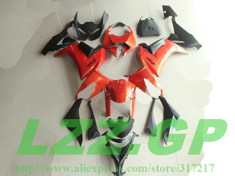 

Red black Fairing kits FOR KAWASAKI NINJA ZX10R 08-09 ZX 10R 08 09 ZX-10R 08-09 ZX 10R 2008 2009 bodywork LZZ.GP
