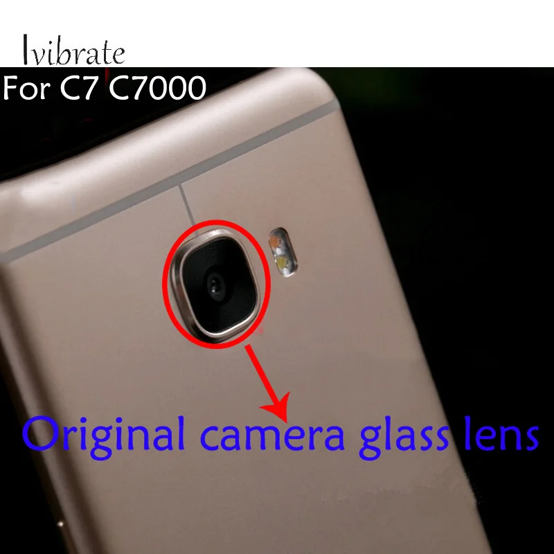 

New original For Samsung galaxy C7 Mobile Phone Back Rear Camera lens C 7 C7000 camera glass lens free shipping