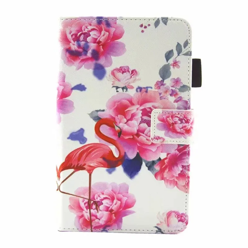 Flower Чехол для Samsung Galaxy Tab A A6 10,1 T580 SM-T580 T585 чехол милый единорог мультфильм планшет чехол для Galaxy Tab A 10,1 Fundas - Цвет: Flower