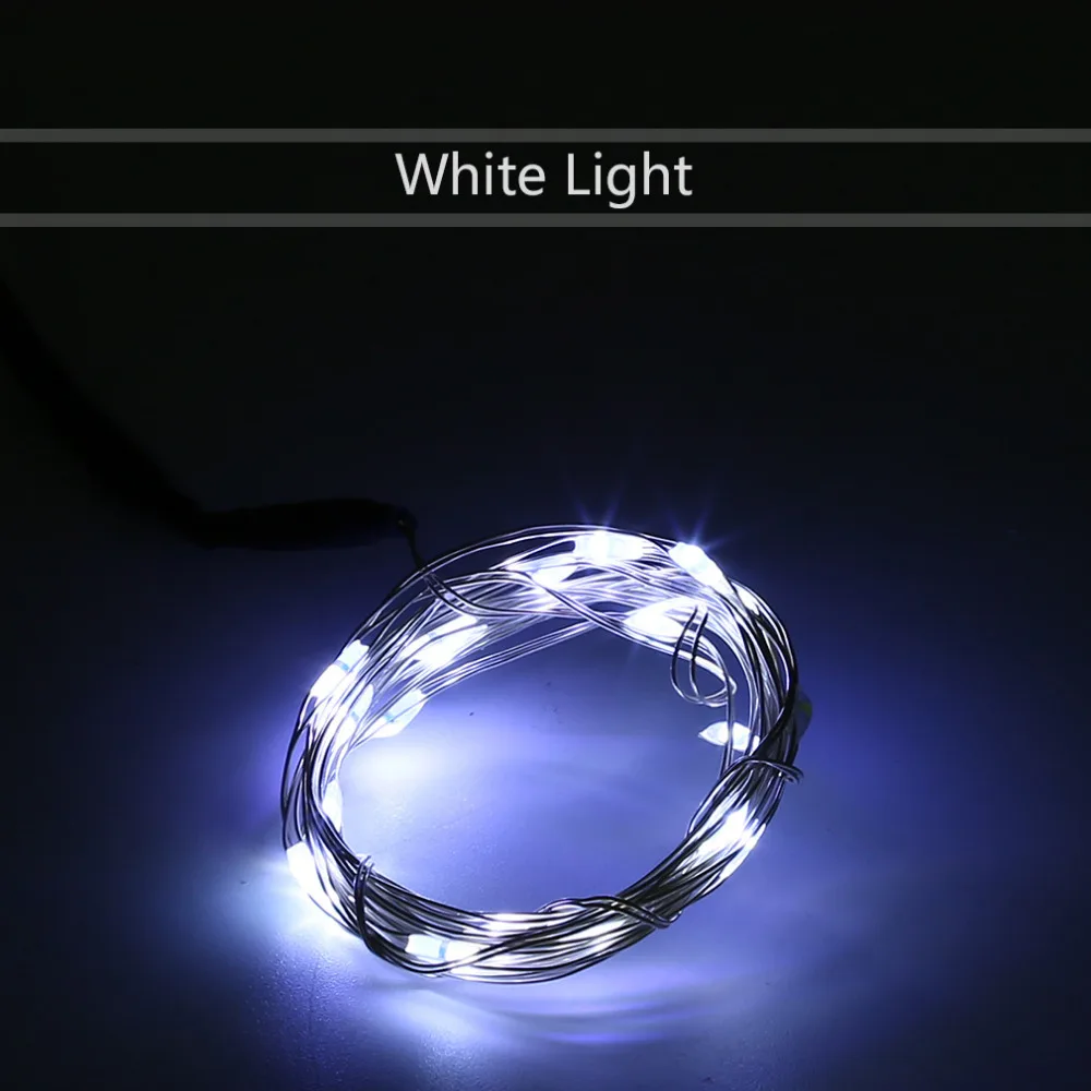 2 м 20LED креативный водонепроницаемый IP66 LED свет шнура DC5V USB зарядка Сад Рождество