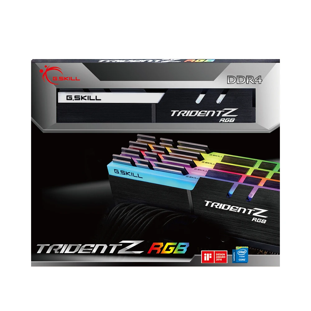 G. SKILL TridentZ RGB серия DDR4 32 Гб(4x8 ГБ) 3200 МГц ram Память ram S для настольных ПК Computer16-18-18-38