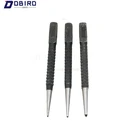 Набор пробойников, 3 шт., Нескользящие, из легированной стали, 332 дюйма, для металла, дерева, инструмент для самостоятельной маркировки, маркер для проверки отверстий, длина 10 см, сверлильный инструмент