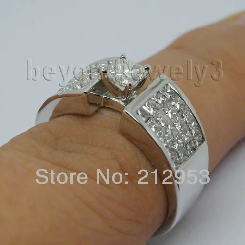 Винтажное однотонное обручальное кольцо из белого золота 18 карат|gold natural|ring ringring