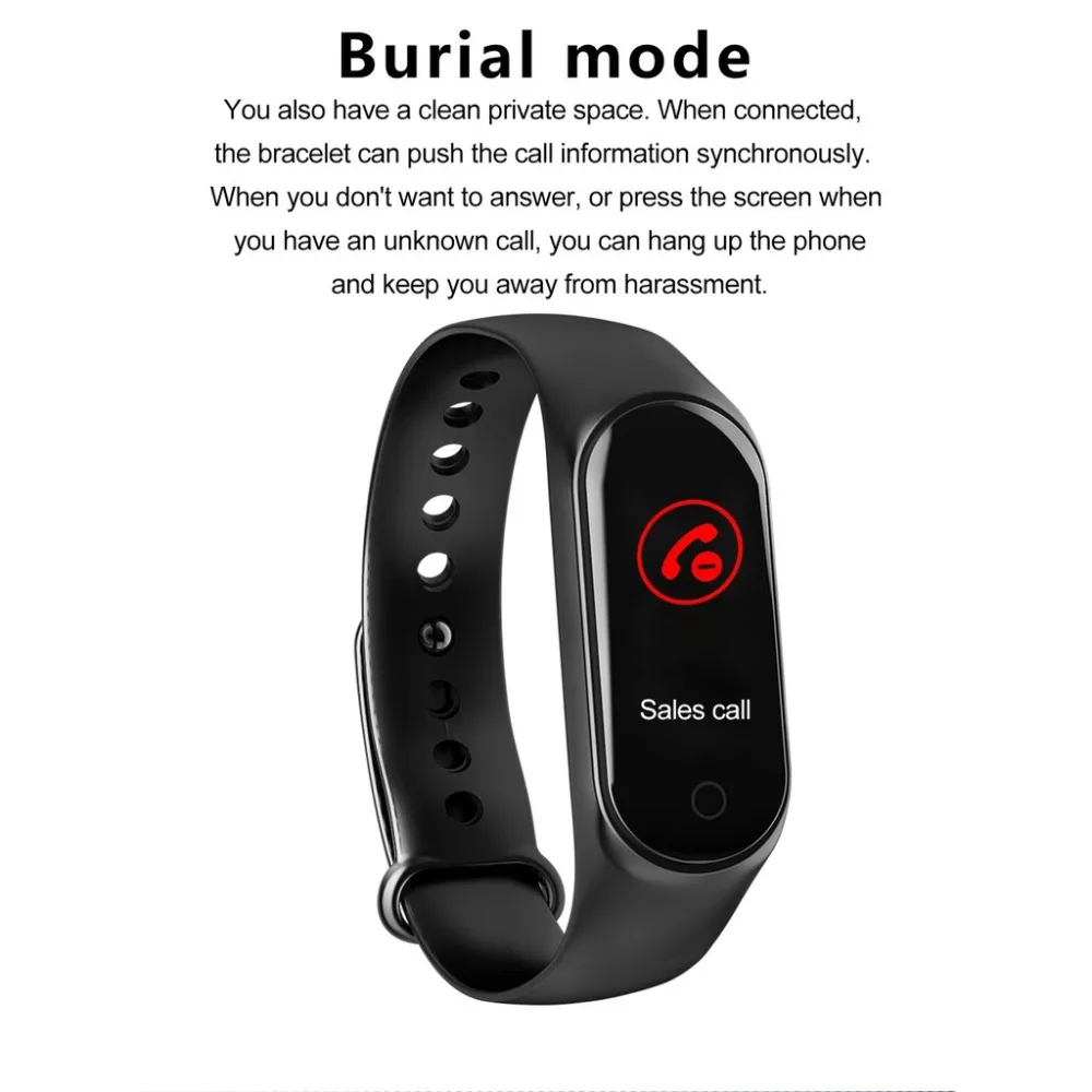 M3S Bluetooth Smart Напульсники Фитнес браслет шагомер активности Смарт часы трекер сна