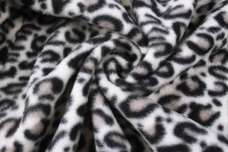 Gaeshow Повседневное Leopard Бейсбол куртки Для женщин пальто на молнии флис Курточка