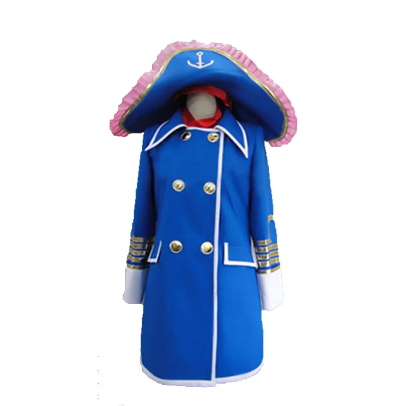 Костюм для косплея из аниме Сказки ветрины Юри Лоуэлл плащ Флер шарф и шапка