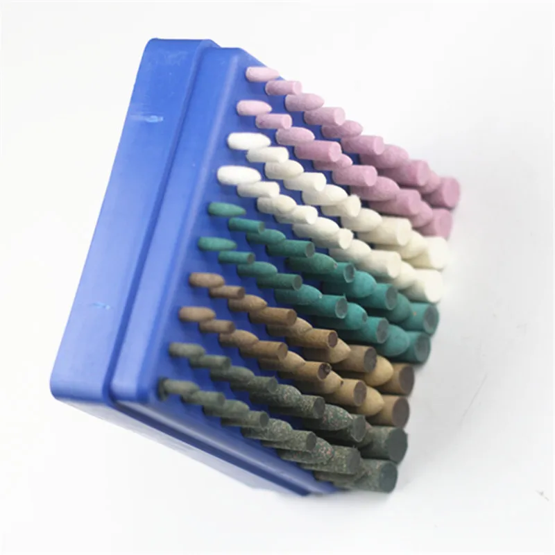 100pcs Mixed Polishing Head Wool Rubber Cowhide Buffing Wheel Accessories | Инструменты