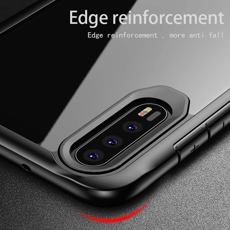 Мягкий прозрачный силиконовый чехол из ТПУ для телефона Huawei P20 Lite Pro