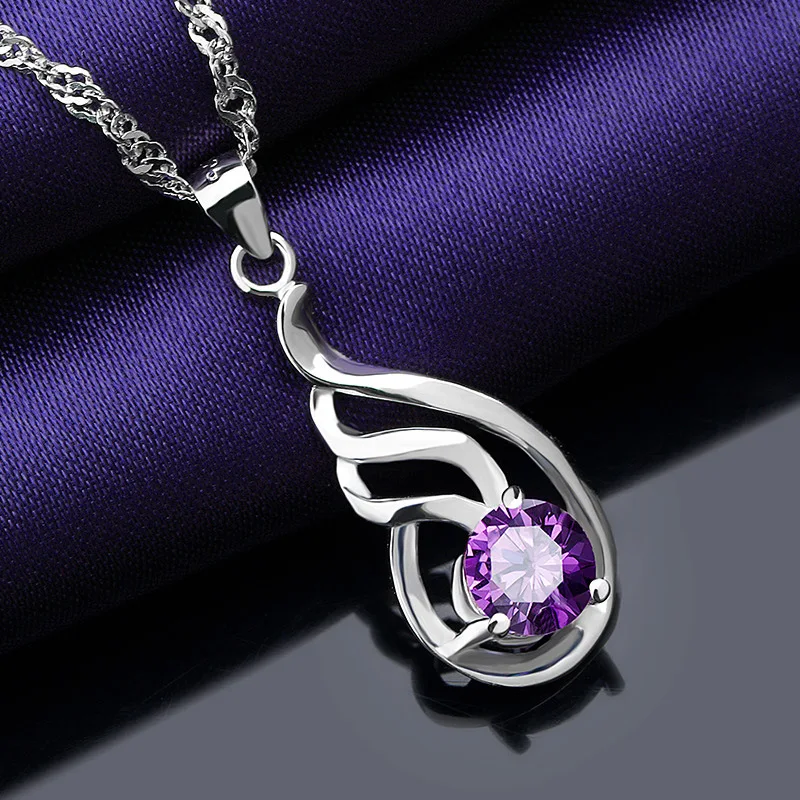 Silver pendant s925 silver jewelry wholesale necklace accessories short paragraph clavicle chain anti-allergy hot | Украшения и