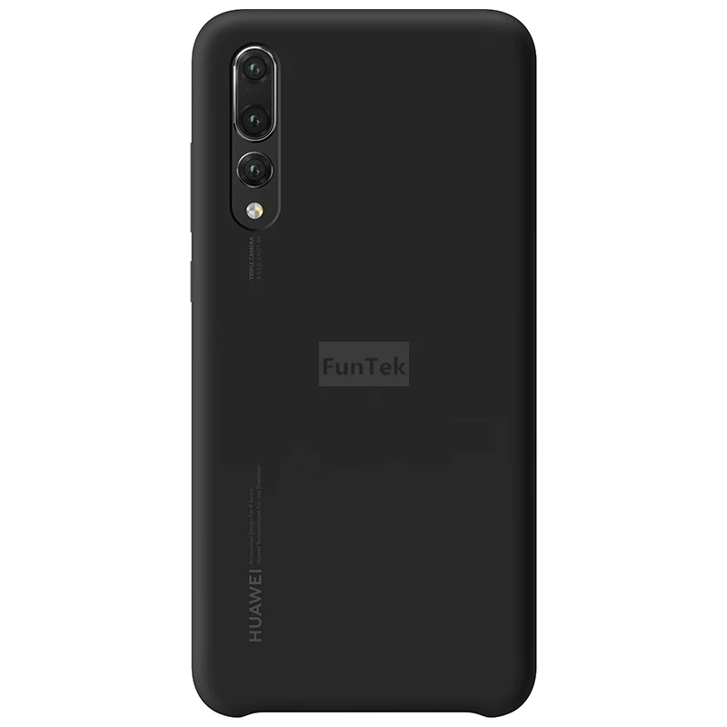 100% Оригинальный чехол huawei P20 Pro силиконовый мягкий защитный для 6 1 &quotзадняя
