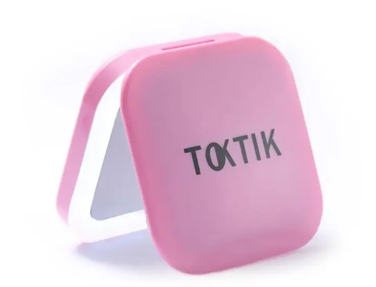 4000mAh перезаряжаемое косметическое зеркало со светодиодной подсветкой портативное зеркало для макияжа туалетное зеркало