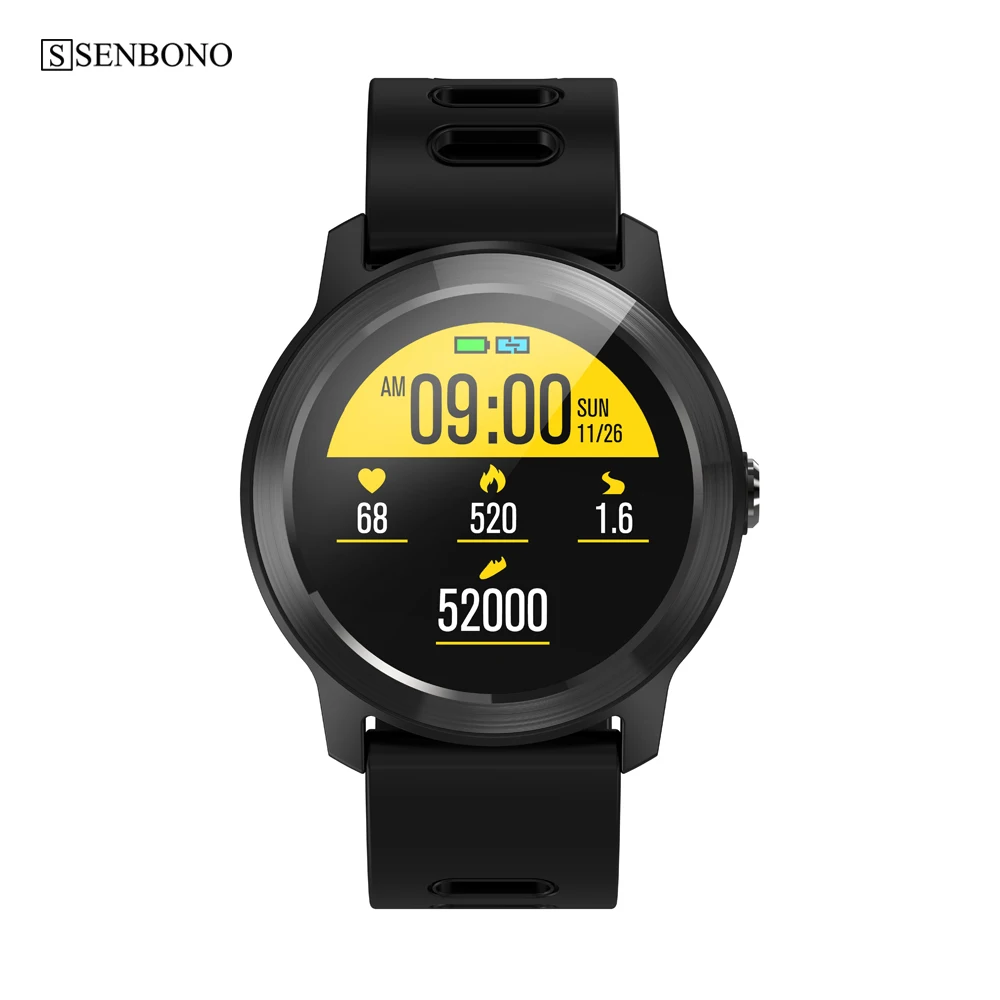 Смарт часы SENBONO S08 plus IP68 С Пульсометром|Смарт-часы| |