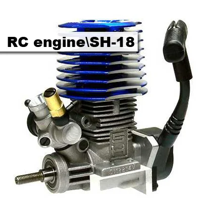 Oringial 1/10 SH 18 RC нитро боковой двигатель для автомобиля багги грузовика