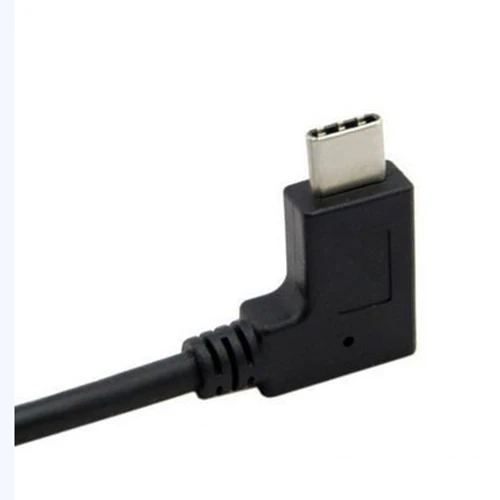 AAAE Топ USB 3 0 тип A папа к 1 Тип C правый угол синхронизации данных и зарядки кабель