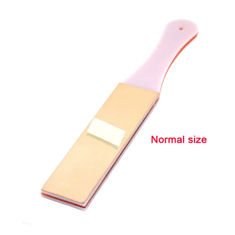 Для мужчин Двусторонняя Кожа Заточка Strop для парикмахера бритья бритвы Бритва