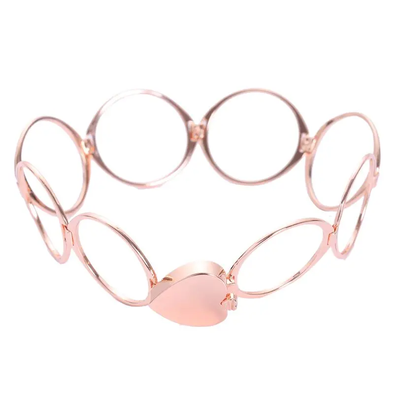 Модный выдвижной кольцевой браслет сменный двойное использование любящее