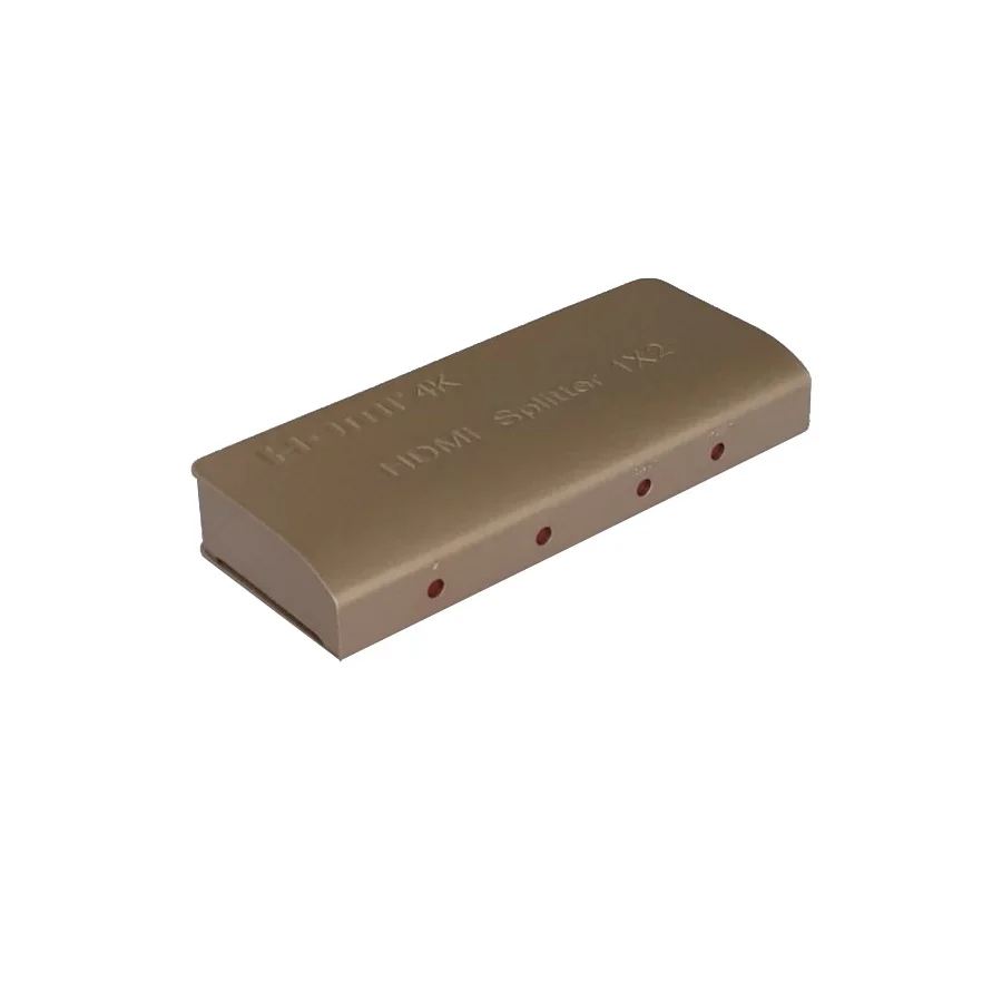 Mini HDMI Splitter 1x2 4 К x 2 видео дистрибьютор конвертер 1080 P 3D V1.4 1 в из Усилители домашние