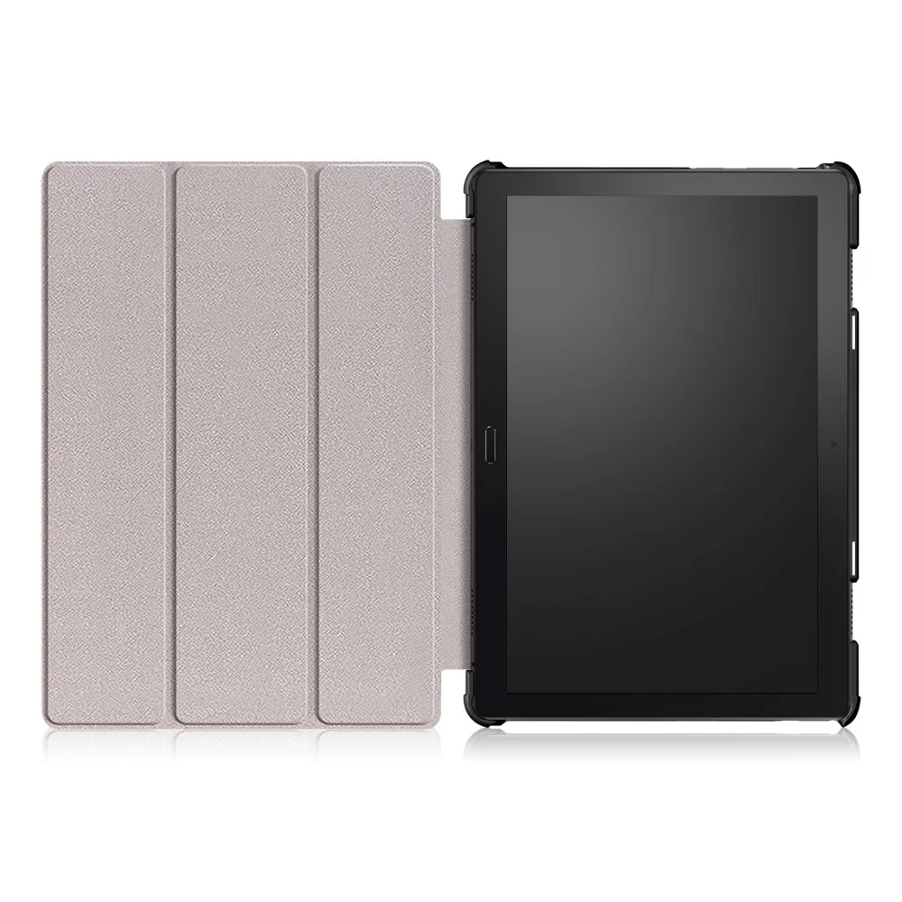 Для Lenovo Tab P10 флип чехол тройного сложения с магнитной подставкой для планшета