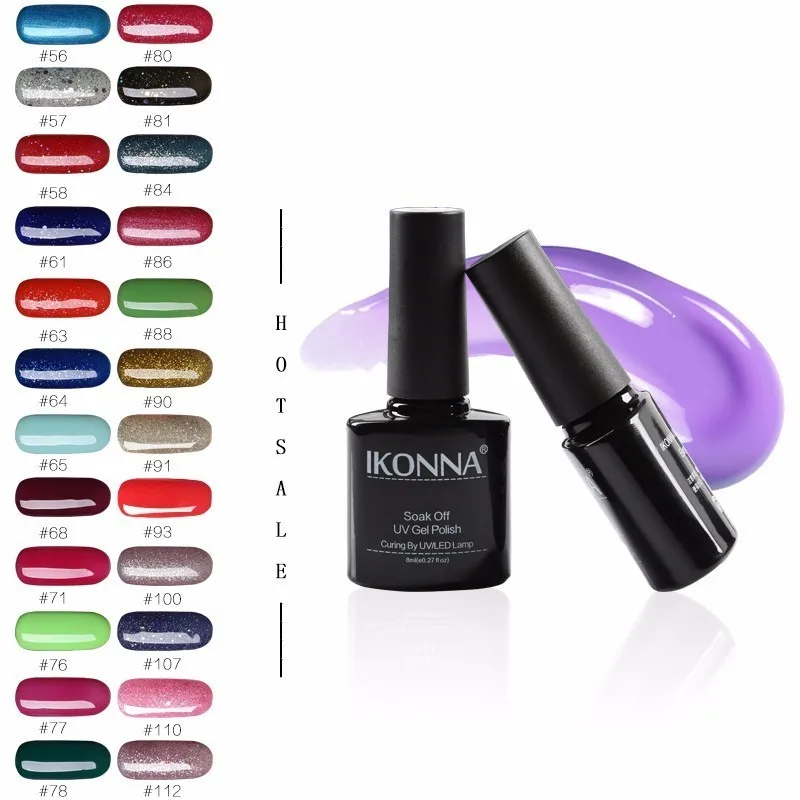 Ikonna#107 8 Ml Deep Blue nail polish | Красота и здоровье