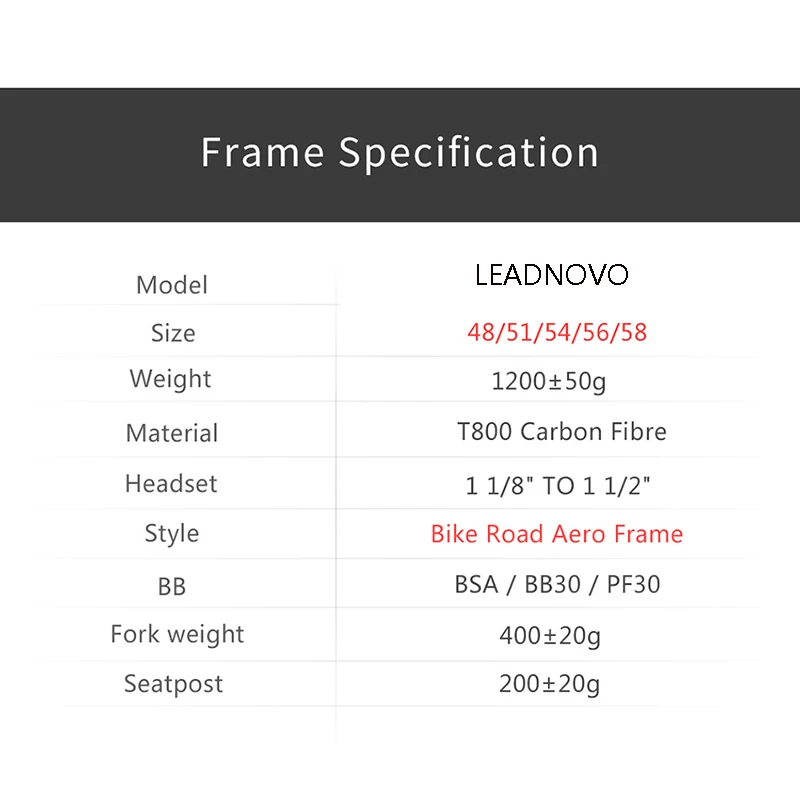 LEADNOVO MTB новая углеволоконная дорожная рама Механическая велосипедная Рама +