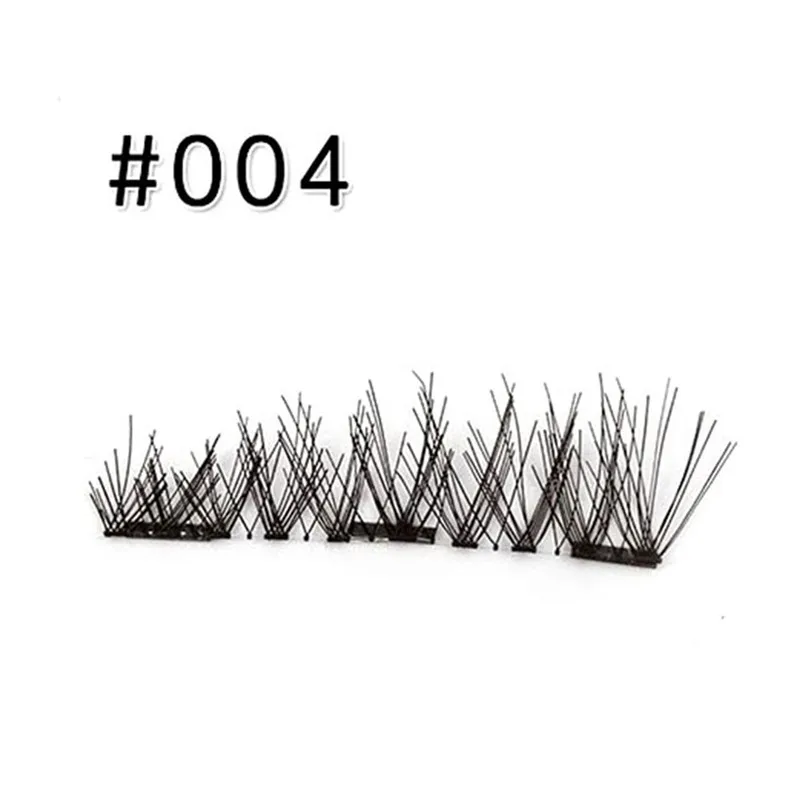 1 комплект магнитные объемные ресницы накладные для глаз натуральные химические