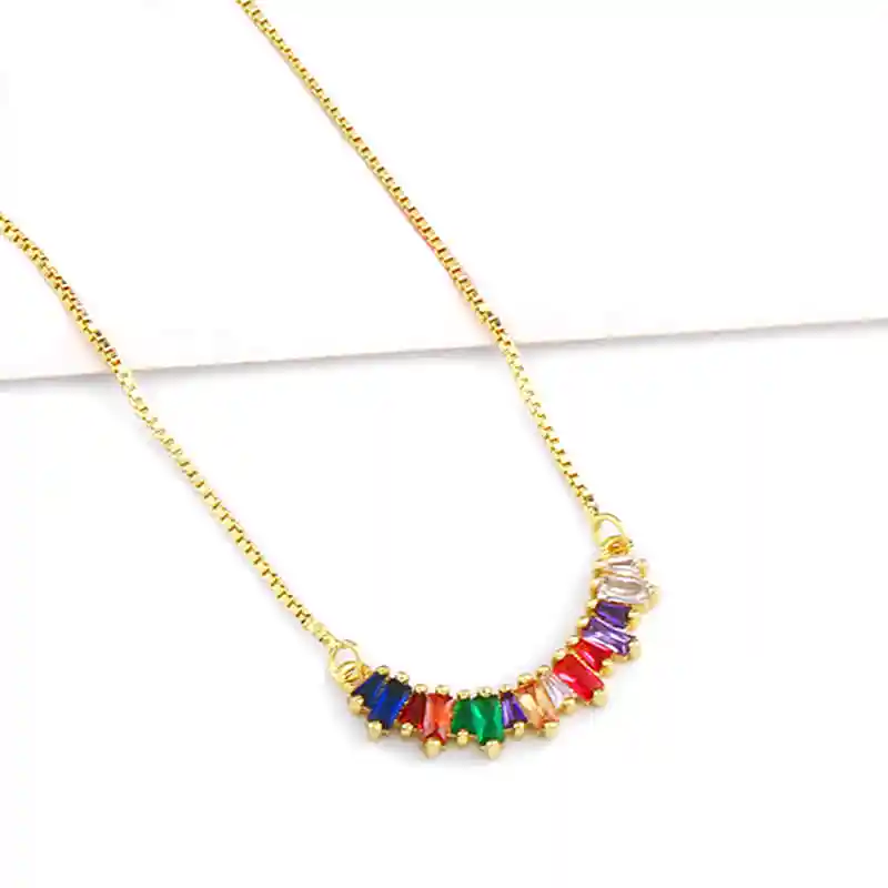 Женское колье-чокер со звездой разноцветное колье с геометрическим узором