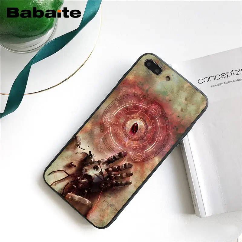 Babaite металлический чехол для телефона аниме «Братья алхимиков» для iphone 11 Pro 11Pro Max X XS MAX 6 6S 7 7plus 8 8Plus 5 5S XR