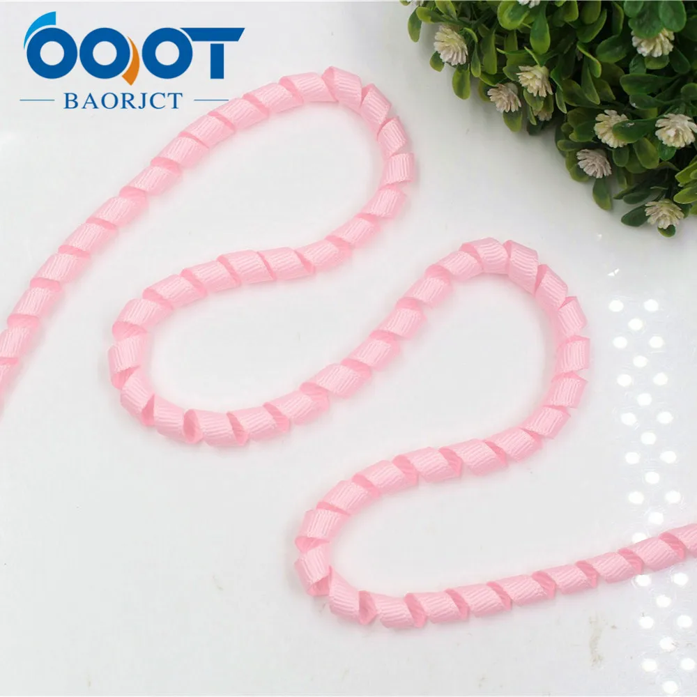 OOOT BAORJCT 178252 6 мм одноцветная корсажная фигурная лента для шпильки головные уборы ленты для рукоделия 10 шт./лот - Цвет: 1