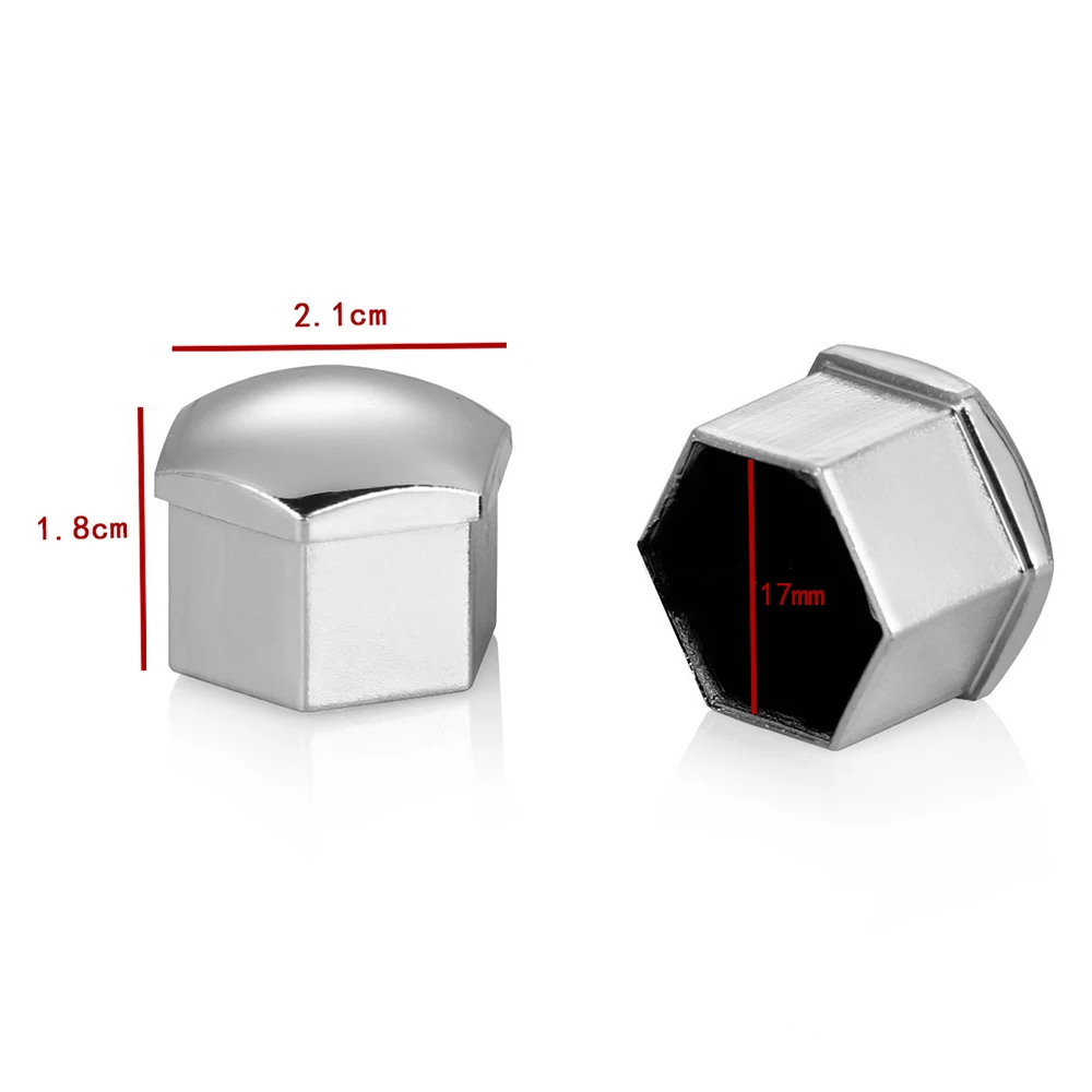 20 шт./лот колпачки для колесных болтов гайки с центральной гайкой 321601173A Audi A4 Q5 Golf