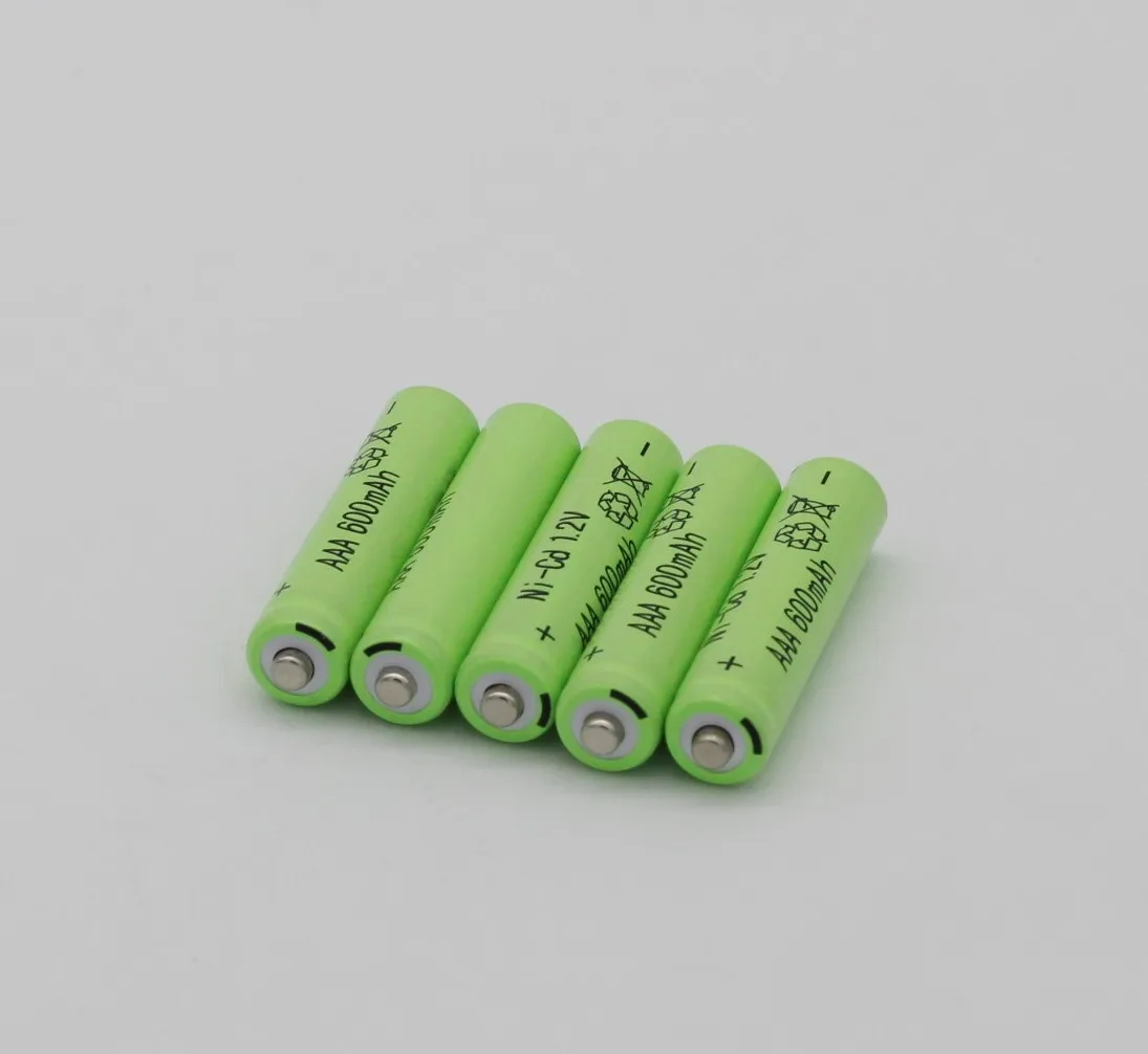 5 шт. Ni MH аккумуляторные батарейки AAA 600 мАч|rechargeable battery|battery wirelessbattery rechargeable |