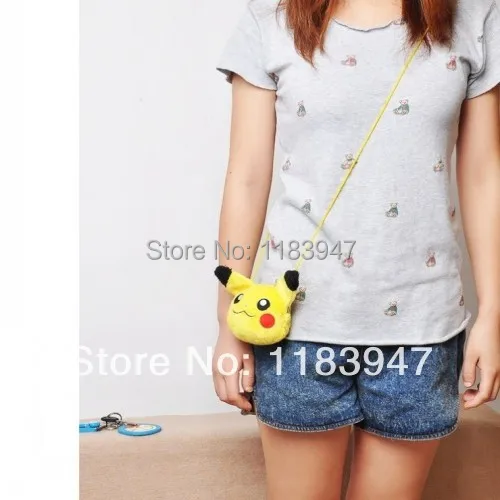 10pcs New fashion lovely pikachu coin purse case wallet wholesale | Багаж и сумки