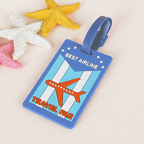 Kawaii стежка бирка для чемодана мультфильм ID адрес держатель багажная этикетка кремнезема Ge идентификатор туристические аксессуары - Цвет: 5
