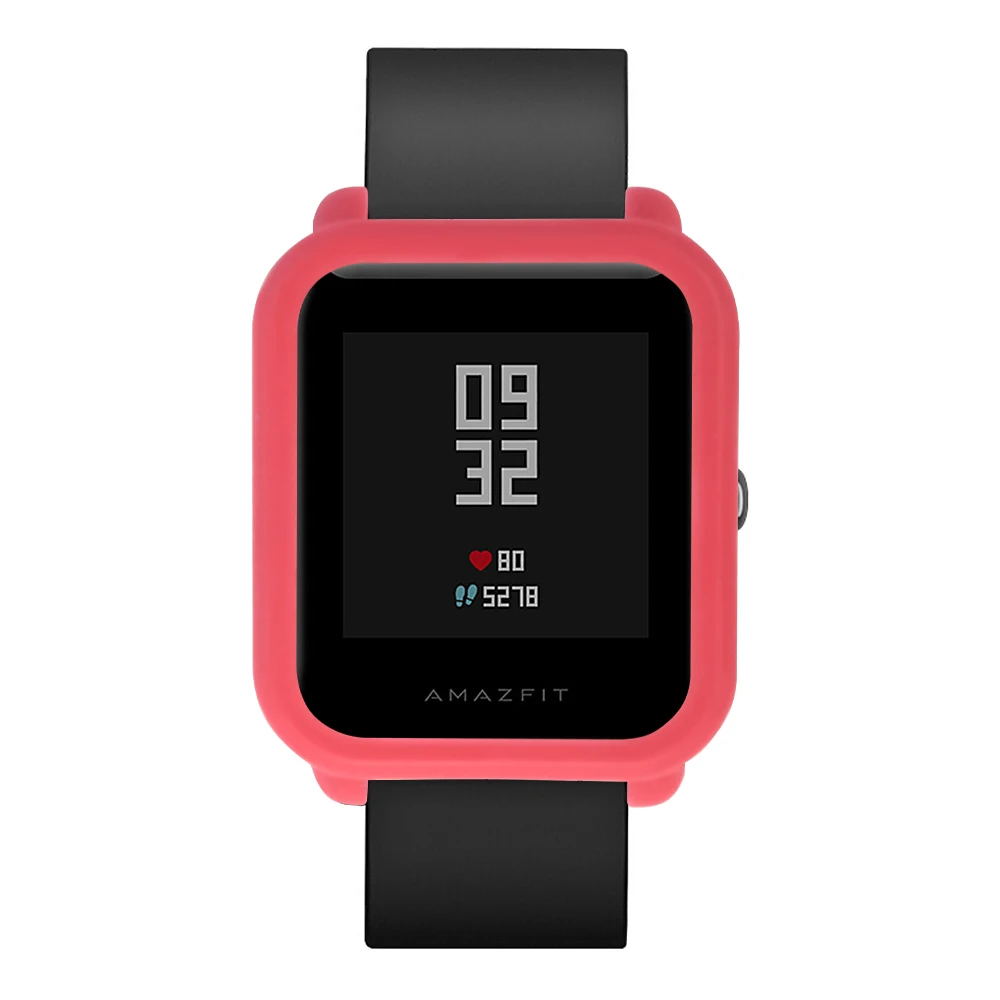 Мягкий ТПУ защитный силиконовый чехол для Huami Amazfit Bip Youth Watch SmartWatch Watachband Спортивные товары аксессуары
