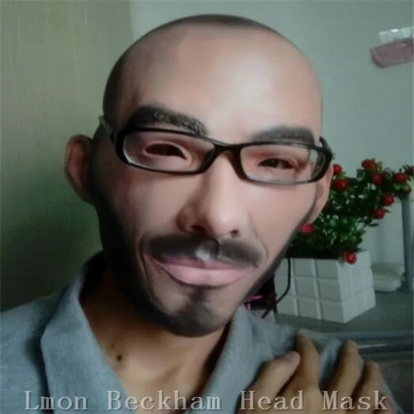 100% Высокое качество реалистичная латекс силикона Дэвид Бекхэм Знаменитости