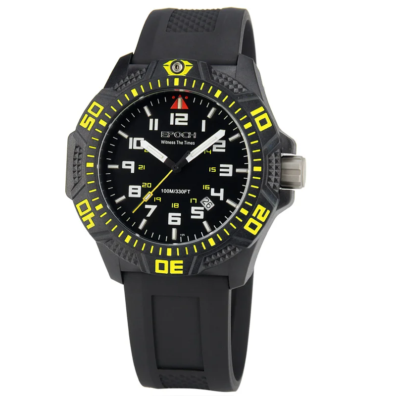 Военно спортивный трития световой наручные часы водонепроницаемый кварцевые