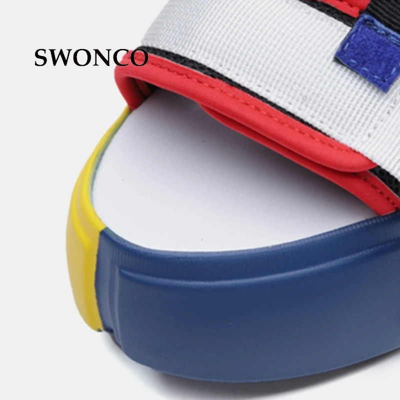 SWONCO/женские босоножки; коллекция года; летние женские босоножки на высоком каблуке; сандалии на массивном каблуке; женская обувь на платформе; повседневные Летние босоножки