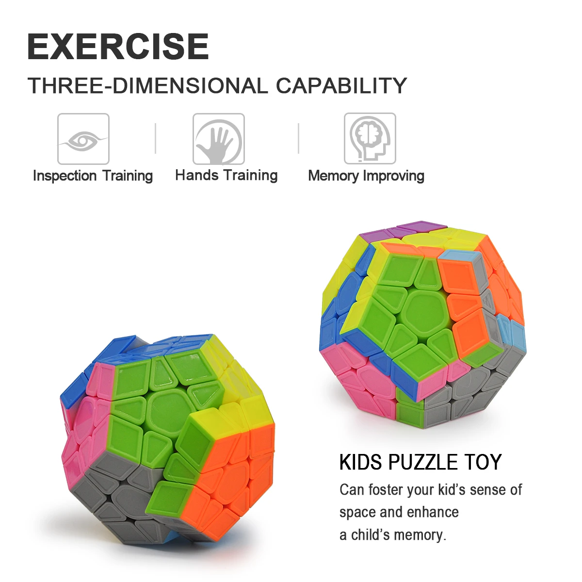 Megaminx волшебные кубики без наклеек скорость профессиональная 12 Сторон