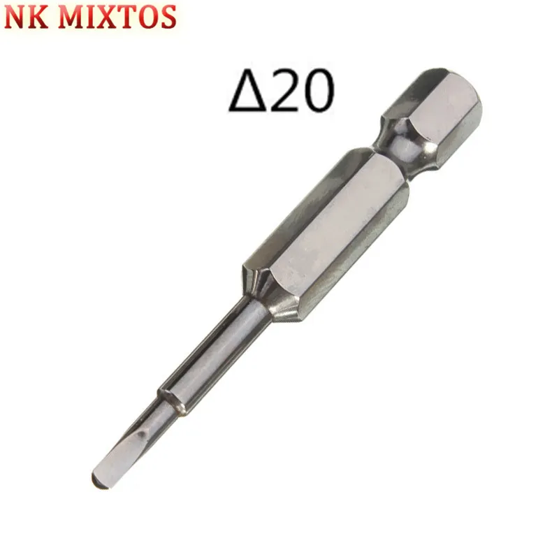 NK MIXTOS Лидер продаж 4 шт./компл. 1/4 &quotx 50 мм шестигранный хвостовик Магнитный