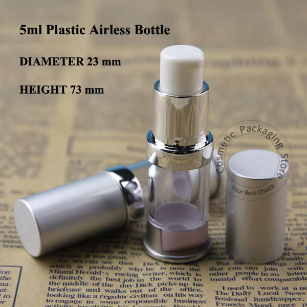 Оптовая продажа 50 шт./лот 5 мл пластиковый флакон распылитель для лосьона с