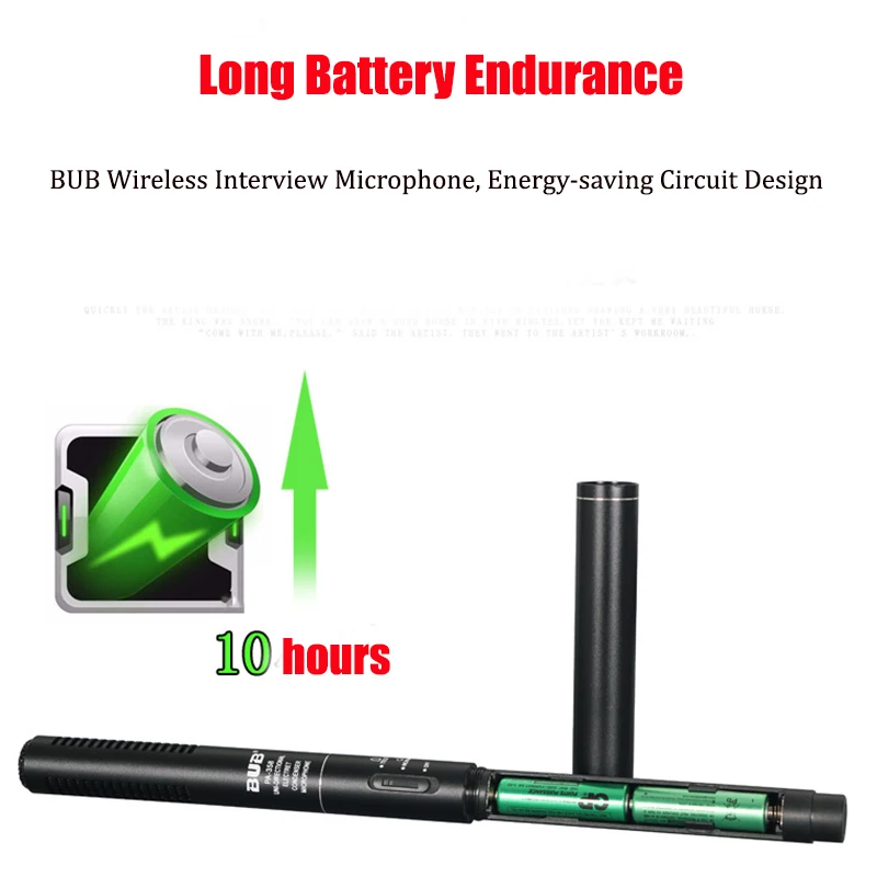 BUB PA358/368 DV SLR камеры UHF двойной беспроводной микрофон для интервью комплекты Кардиоидная запись микрофонный приемник веб-ролики микрофон