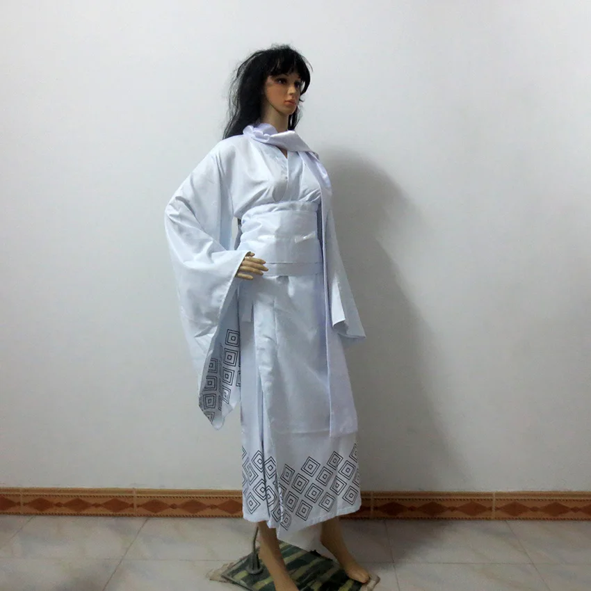 Костюм-кимоно для косплея Nura Rise of the Yokai Demon Clan капитала Oikawa Tsurara snow Yuki Onna |