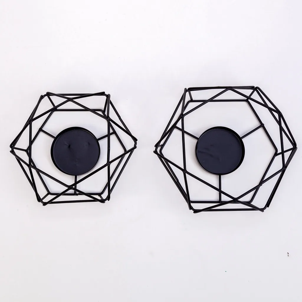 Подсвечники креативные скандинавские Ретро железные чайные подсвечники