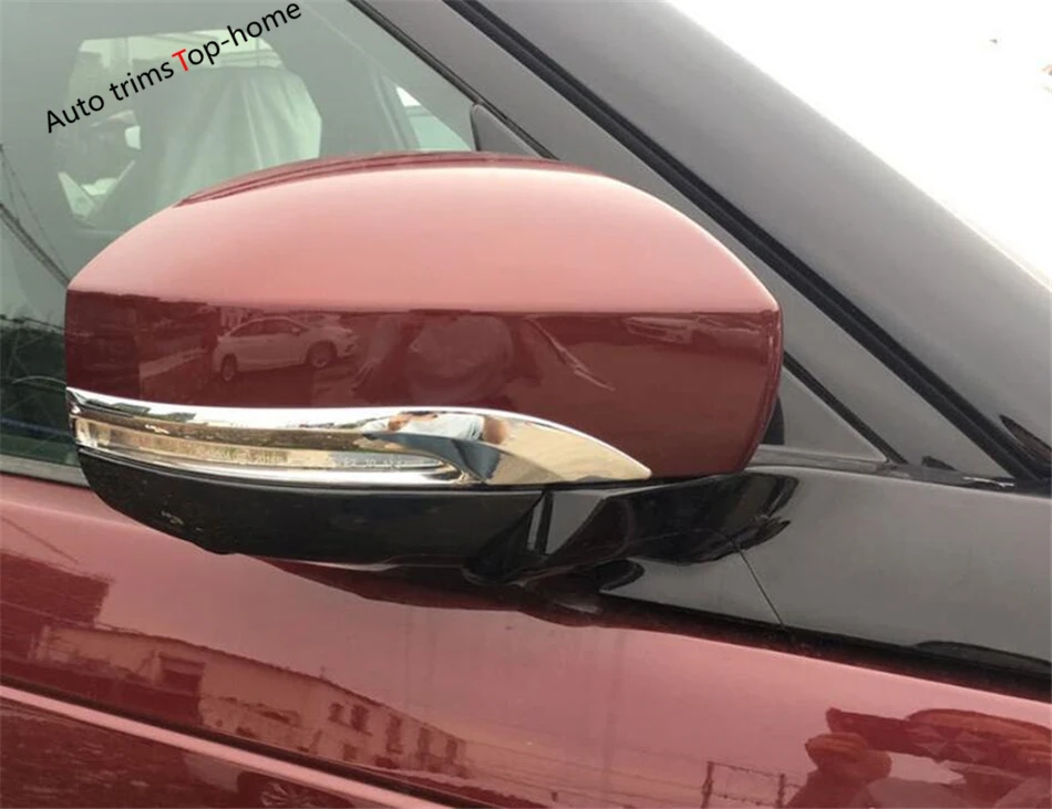 Yimaautotrims дверное зеркало защита Полоса отделка стример формовочная крышка