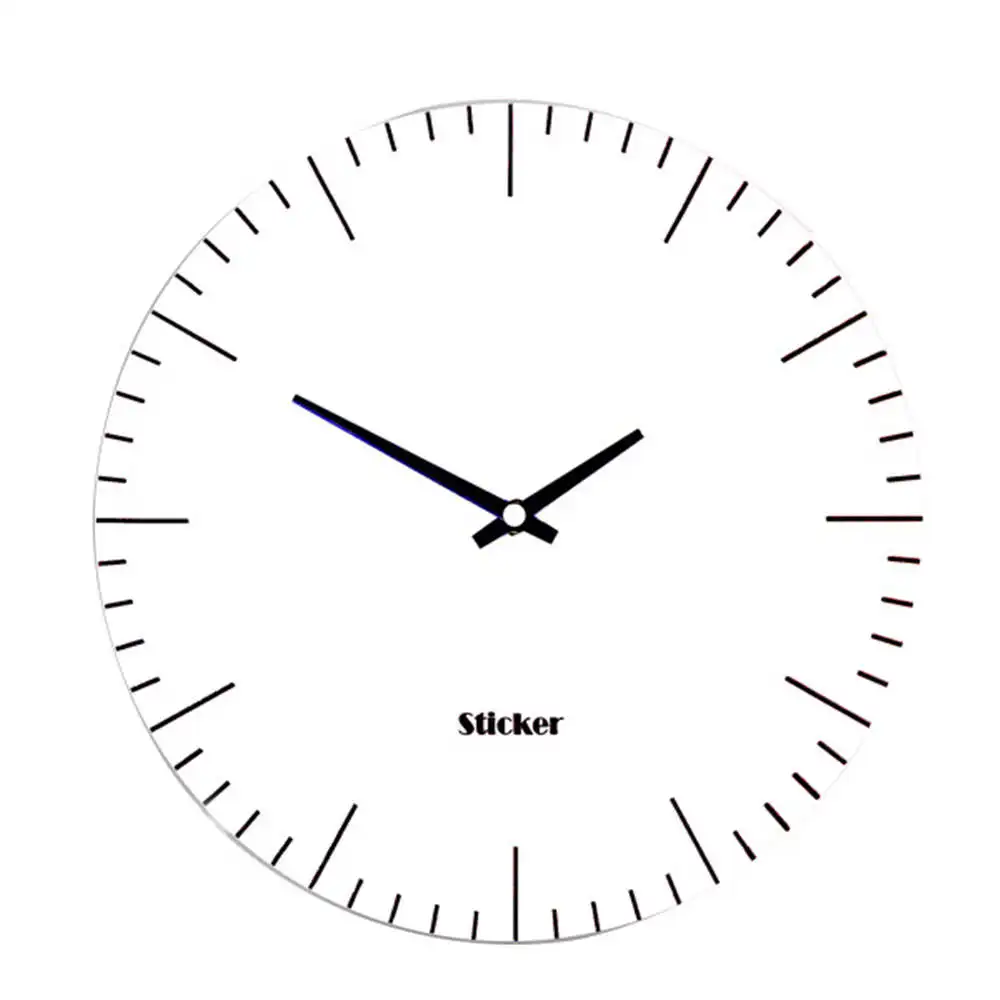 Римские цифры белые настенные часы Домашние круглые скандинавские
