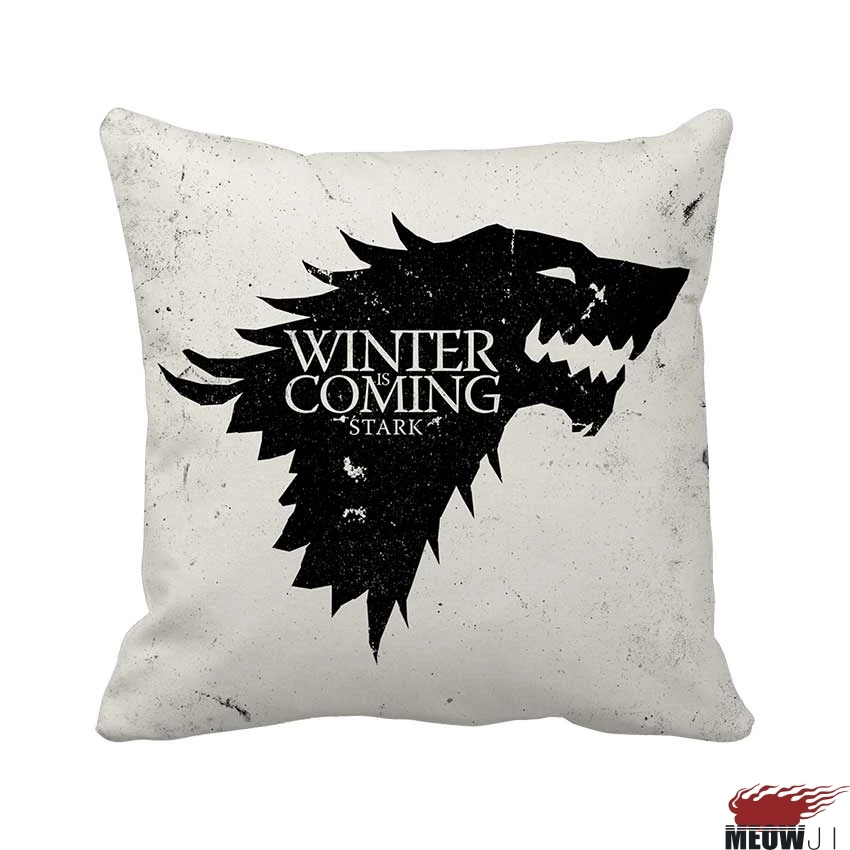 Зимняя Игра престолов многоразовый чехол для подушки Бесплатная доставка | Дом и