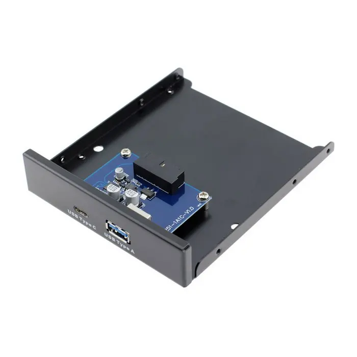 USB 3 0 type-A и 1 type-C USB-C с двумя портами для материнской платы 20 pin Передняя панель 5