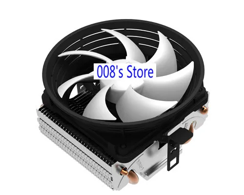 Новый радиатор кулер для процессора вентилятор Intel LGA 1155 775 1156 AMD 754 939 AM2 + AM3 10 см две