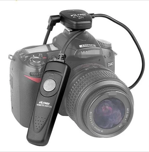 Фото НОВЫЙ JYC VILTROX N-769 N3 GPS приемник + Спуск затвора объектива спуска для Nikon D90 D3100 D5000 D5100