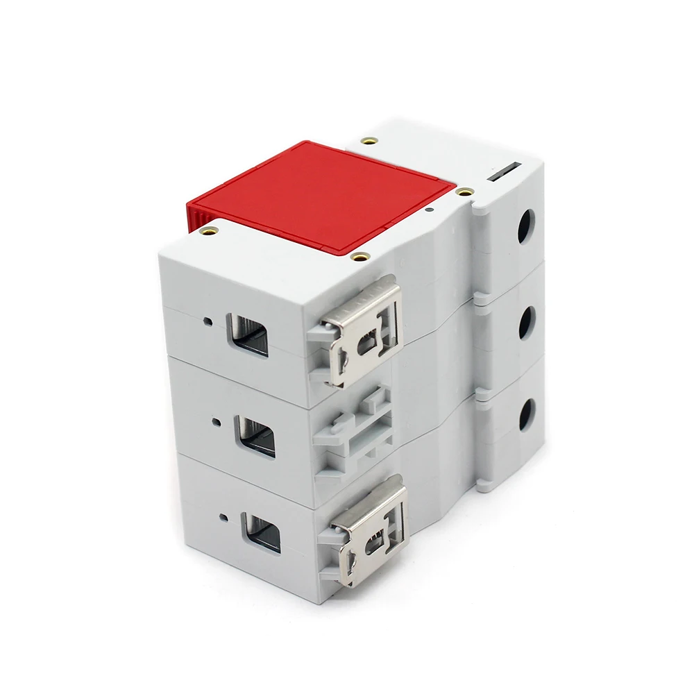 B100-3P 60KA ~ 100KA 385V AC 2P + N SPD дом Защита от перенапряжения Низковольтное устройство