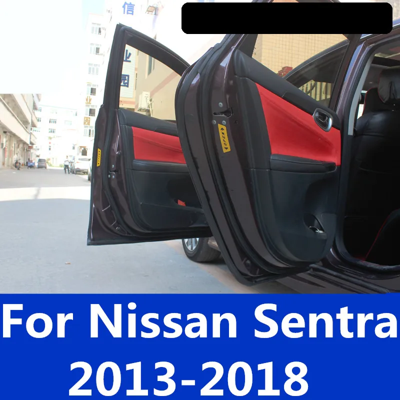 Звукоизоляционная полоса для Nissan Sentra 2013 2018 автомобильная дверная щелевая